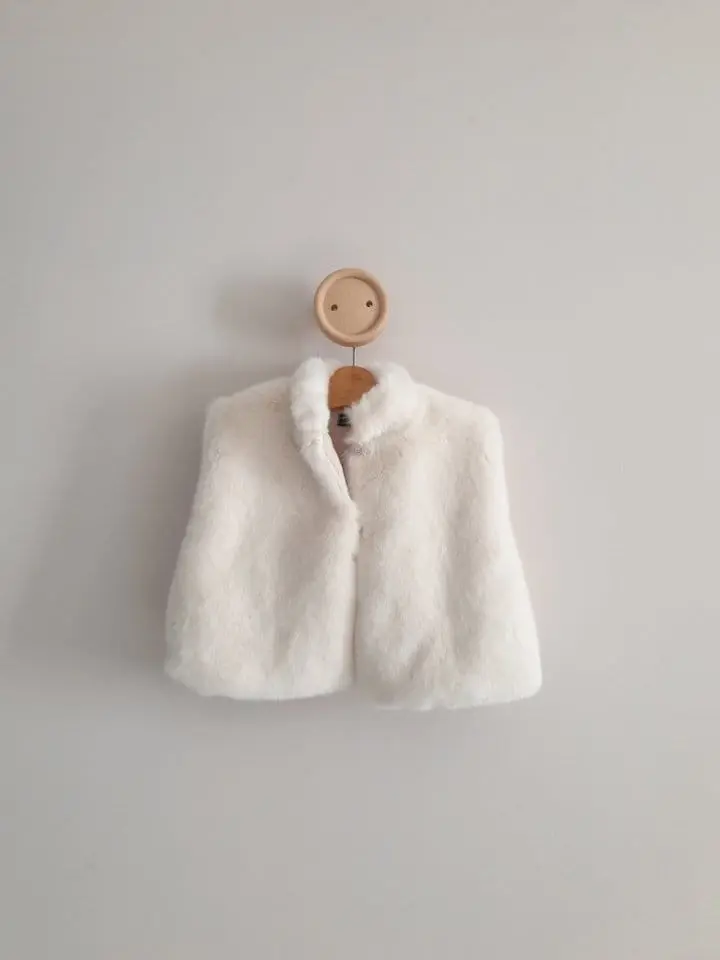 Eclair - Korean Children Fashion - #discoveringself - Fluffy Vest - 2