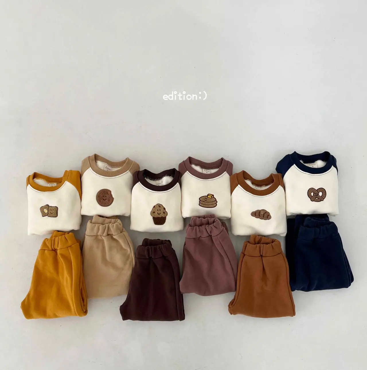 Edition - Korean Children Fashion - #Kfashion4kids - Bookle Embroidery Set - 3