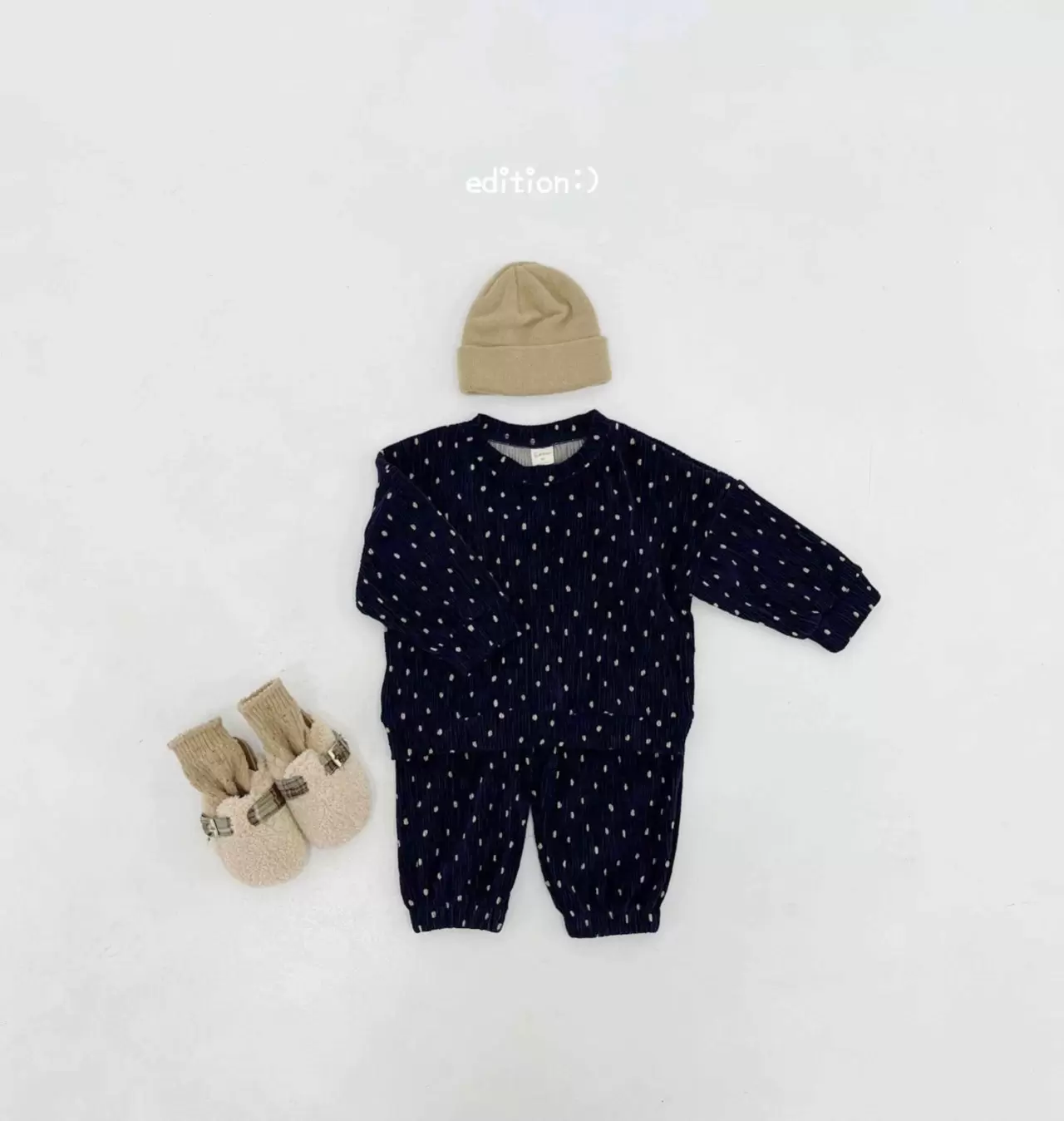 Edition - Korean Children Fashion - #childofig - Warmer Pleats Set - 7