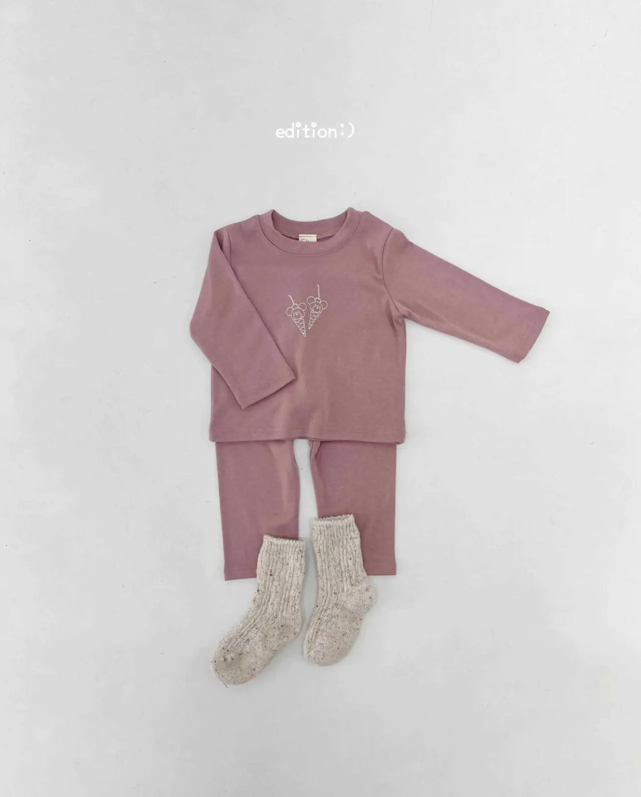 Edition - Korean Children Fashion - #magicofchildhood - Cherry Bear Heat Set - 2