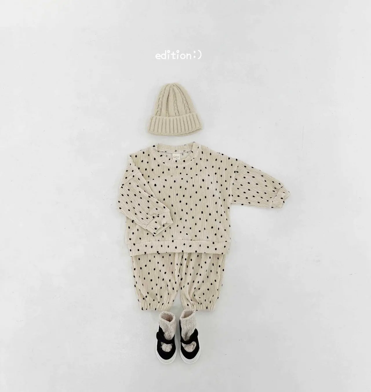 Edition - Korean Children Fashion - #prettylittlegirls - Warmer Pleats Set - 4