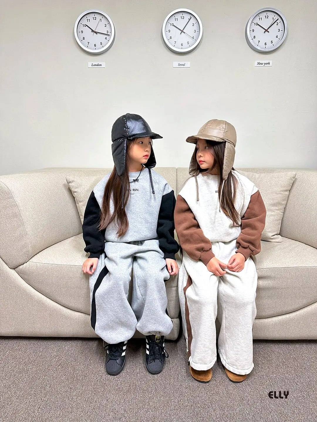 Ellymolly - Korean Children Fashion - #Kfashion4kids - Arc Color Wide Leg Pants - 9
