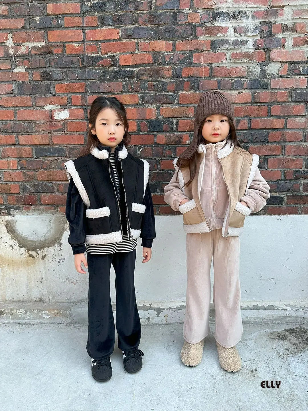 Ellymolly - Korean Children Fashion - #Kfashion4kids - Mink Boots Cut Pants - 7