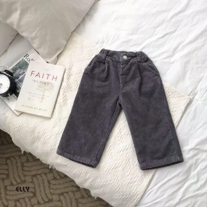 Ellymolly - Korean Children Fashion - #Kfashion4kids - Pig Rib Abeng Pants - 5