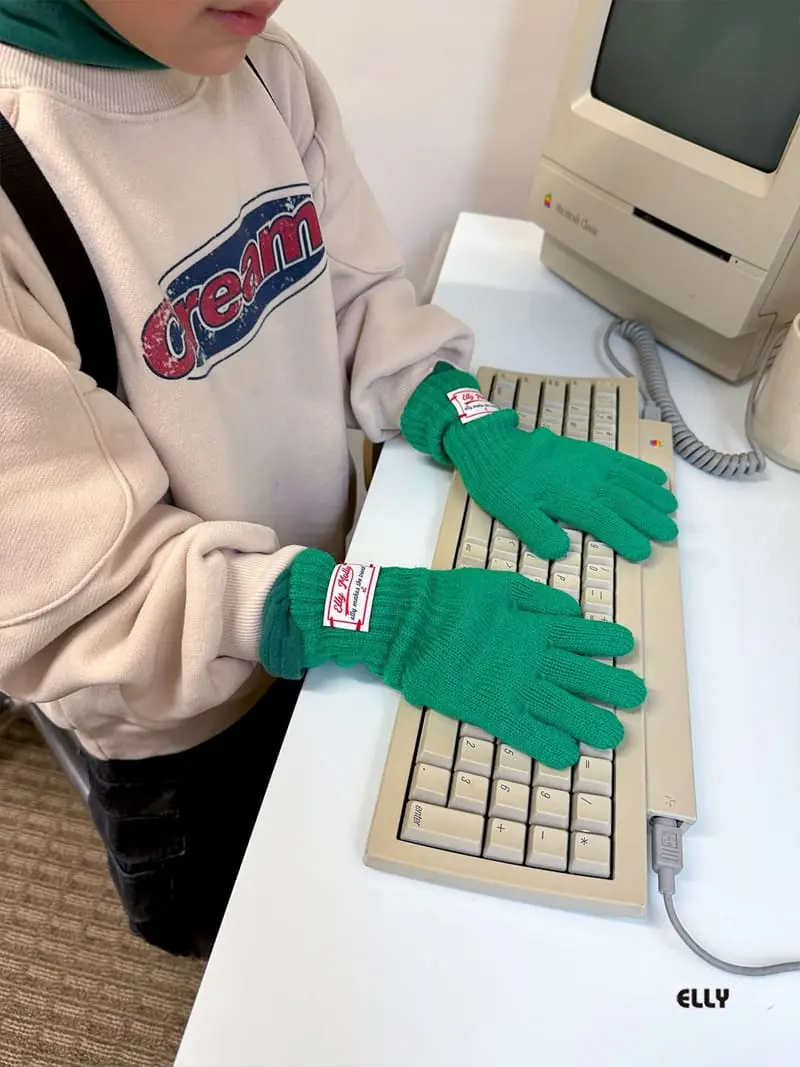 Ellymolly - Korean Children Fashion - #childofig - Elly Knit Gloves - 11