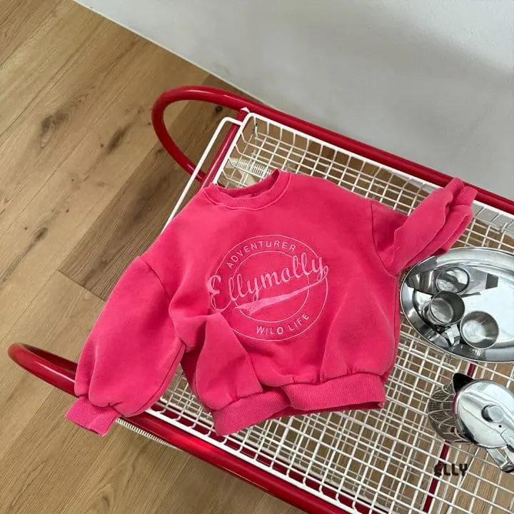 Ellymolly - Korean Children Fashion - #childrensboutique - Adventure Dyeing Sweatshirt