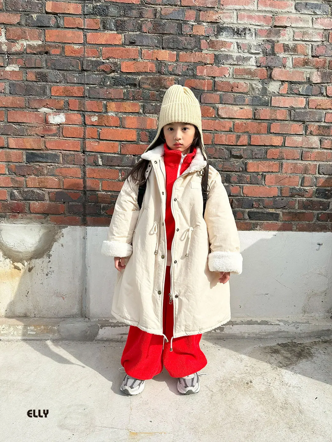 Ellymolly - Korean Children Fashion - #designkidswear - Two Over Long Jumper - 11