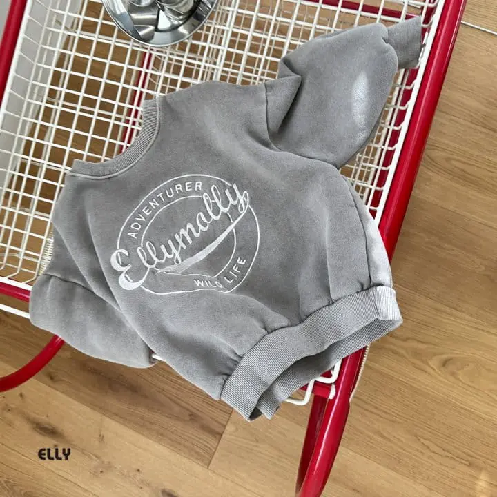 Ellymolly - Korean Children Fashion - #discoveringself - Adventure Dyeing Sweatshirt - 3
