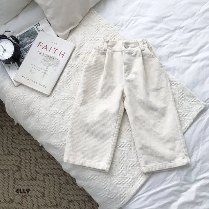 Ellymolly - Korean Children Fashion - #fashionkids - Pig Rib Abeng Pants