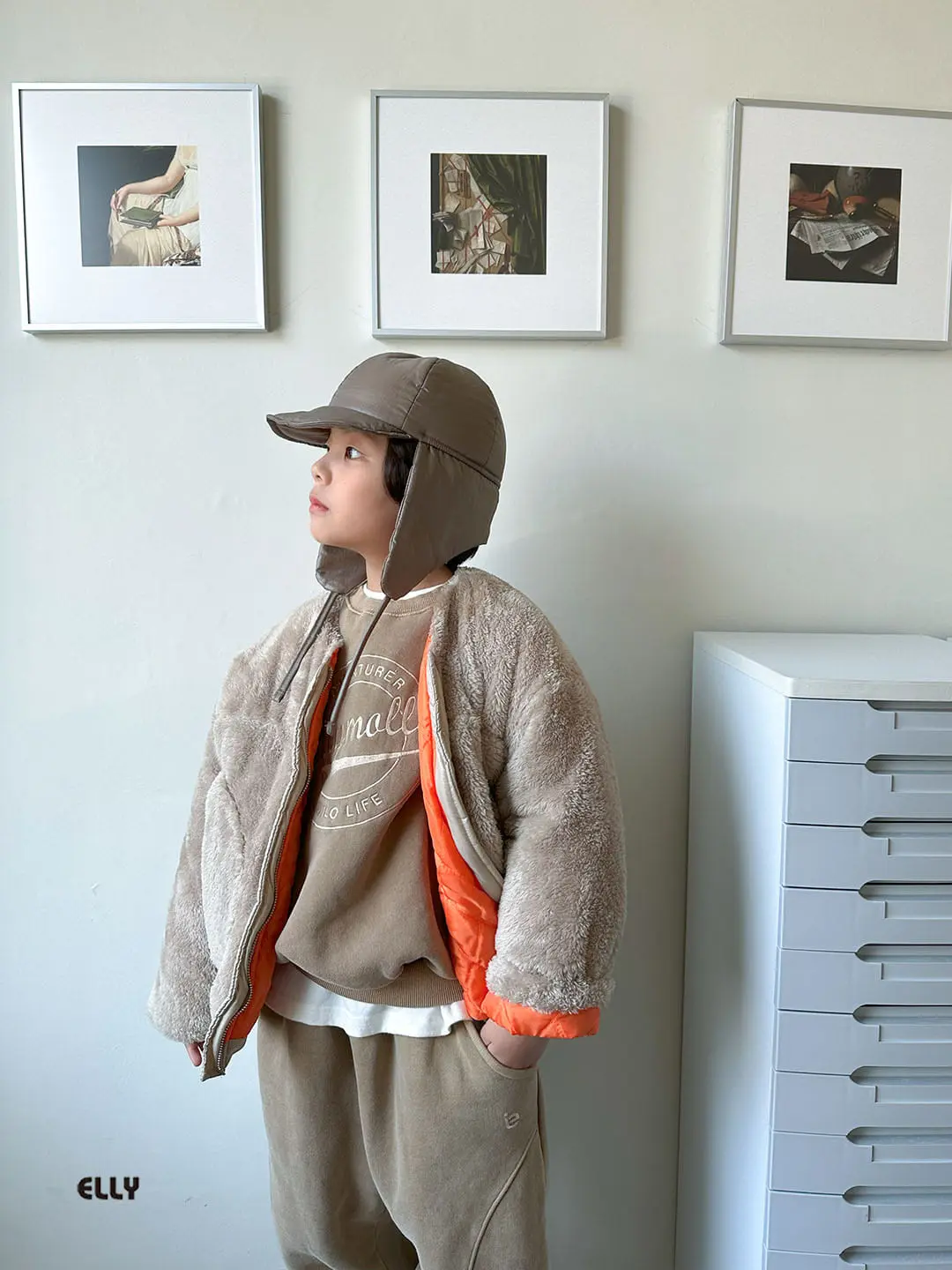 Ellymolly - Korean Children Fashion - #kidsshorts - Boa Boy Jumper - 12