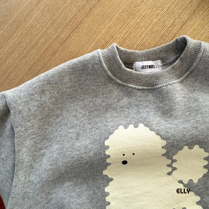 Ellymolly - Korean Children Fashion - #kidzfashiontrend - Poodle Sweatshirt - 3