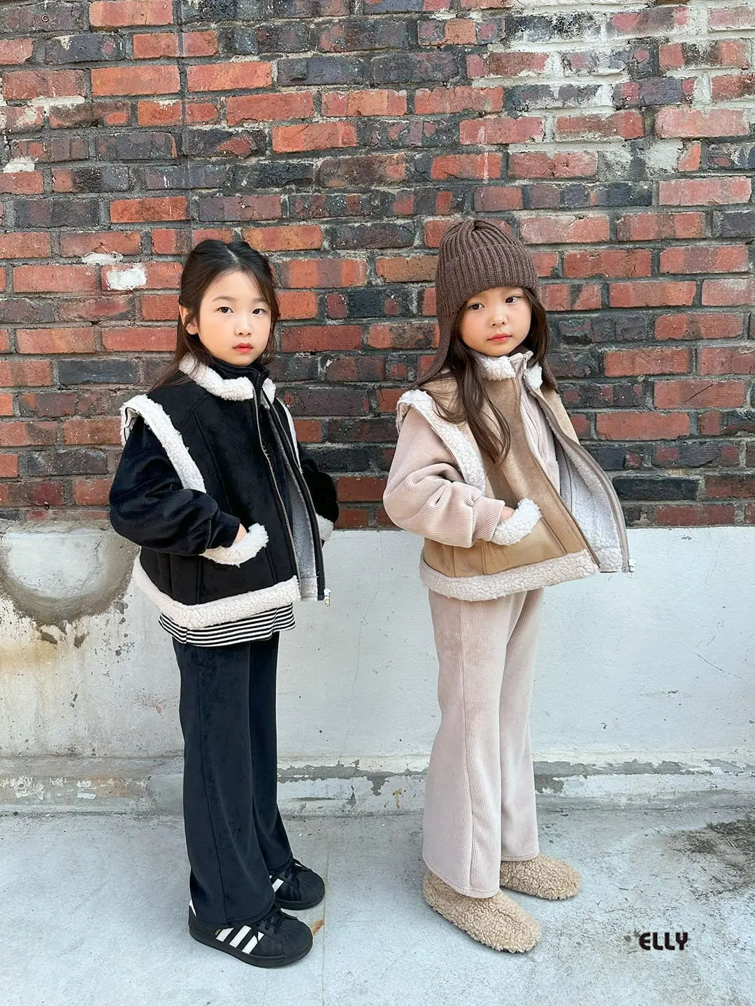 Ellymolly - Korean Children Fashion - #magicofchildhood - Mink Boots Cut Pants - 9