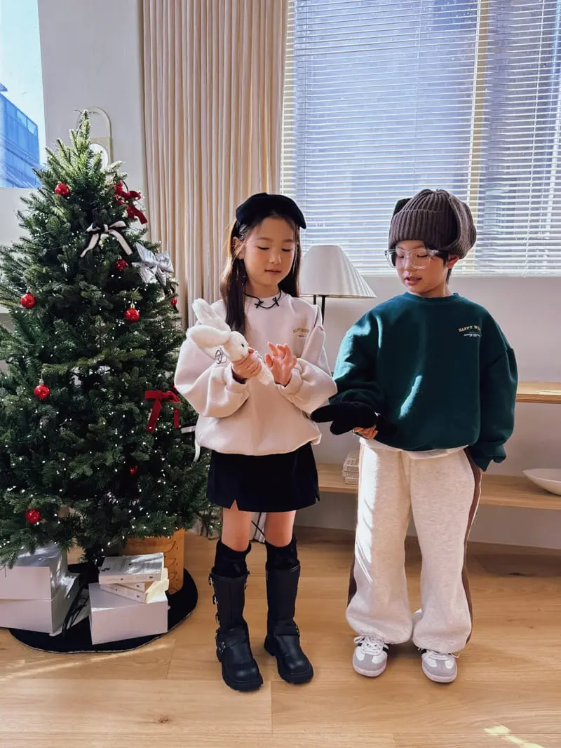 Ellymolly - Korean Children Fashion - #minifashionista - Winter Rudalph Swearshirt - 2