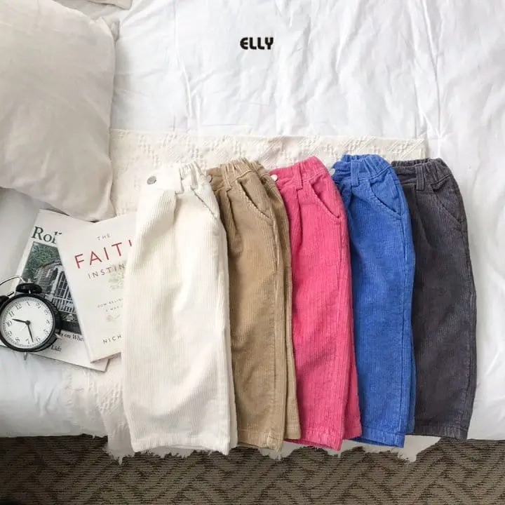 Ellymolly - Korean Children Fashion - #minifashionista - Pig Rib Abeng Pants - 8