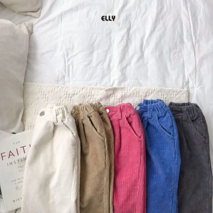 Ellymolly - Korean Children Fashion - #prettylittlegirls - Pig Rib Abeng Pants - 9