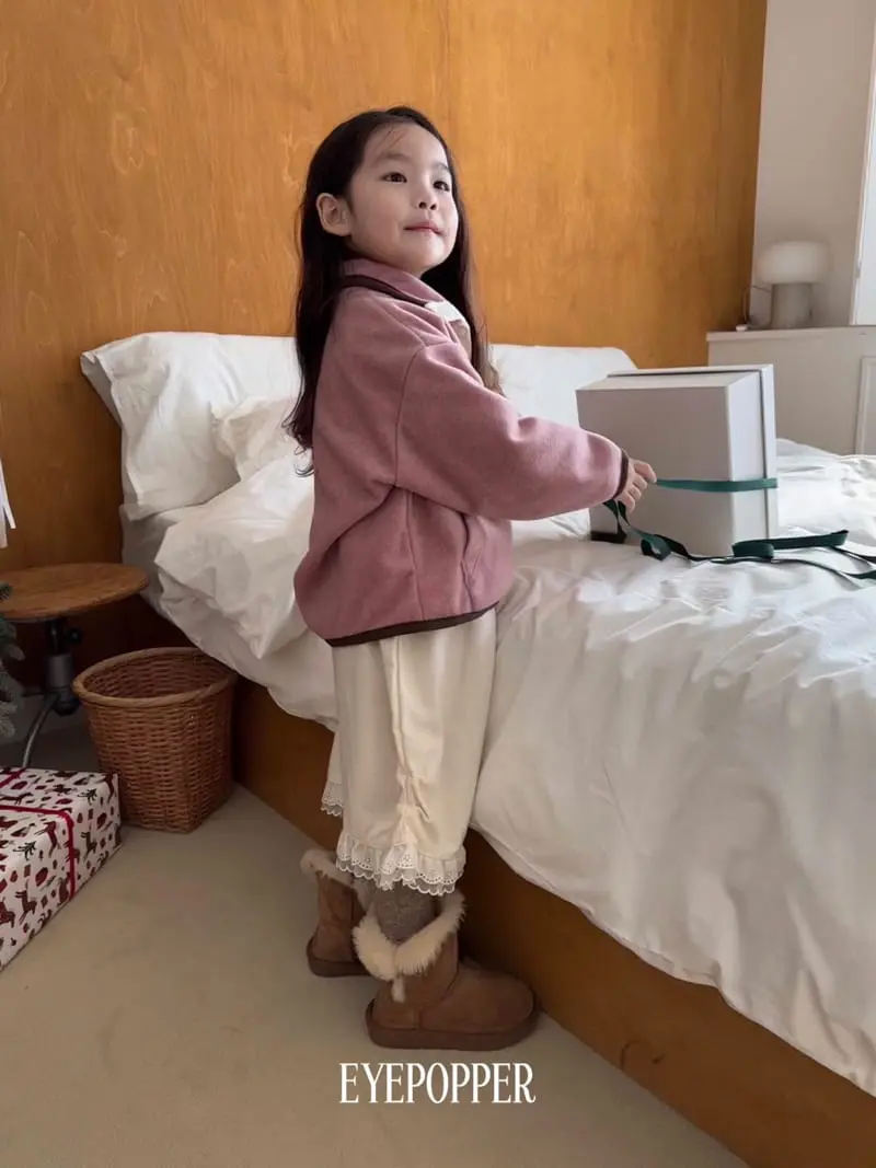 Eyepopper - Korean Children Fashion - #littlefashionista - Sanp Half Zip-up - 3