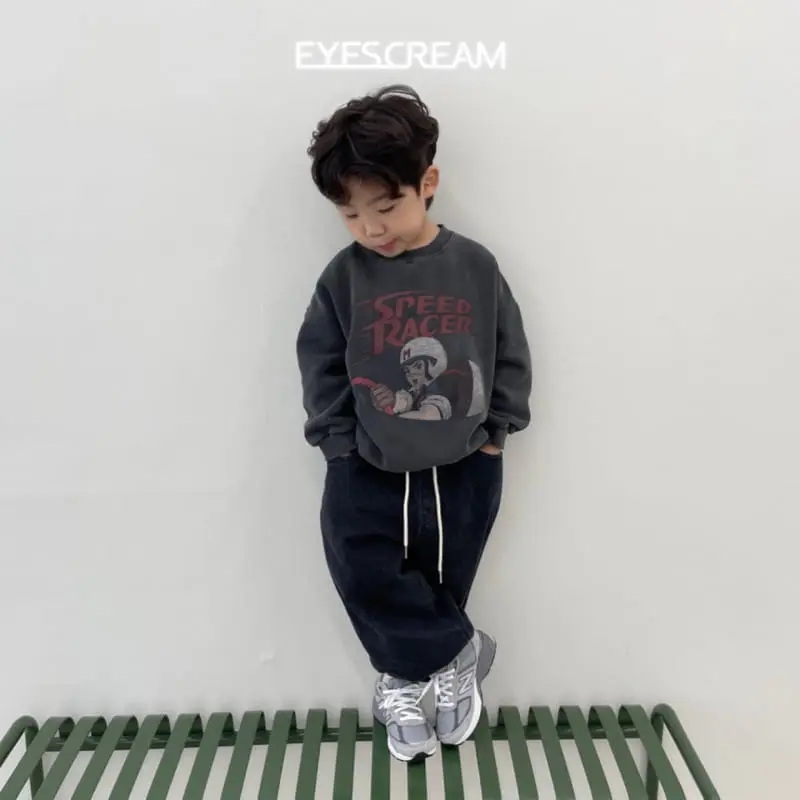 Eyescream - Korean Children Fashion - #designkidswear - Balloon Blackblue Pants - 11