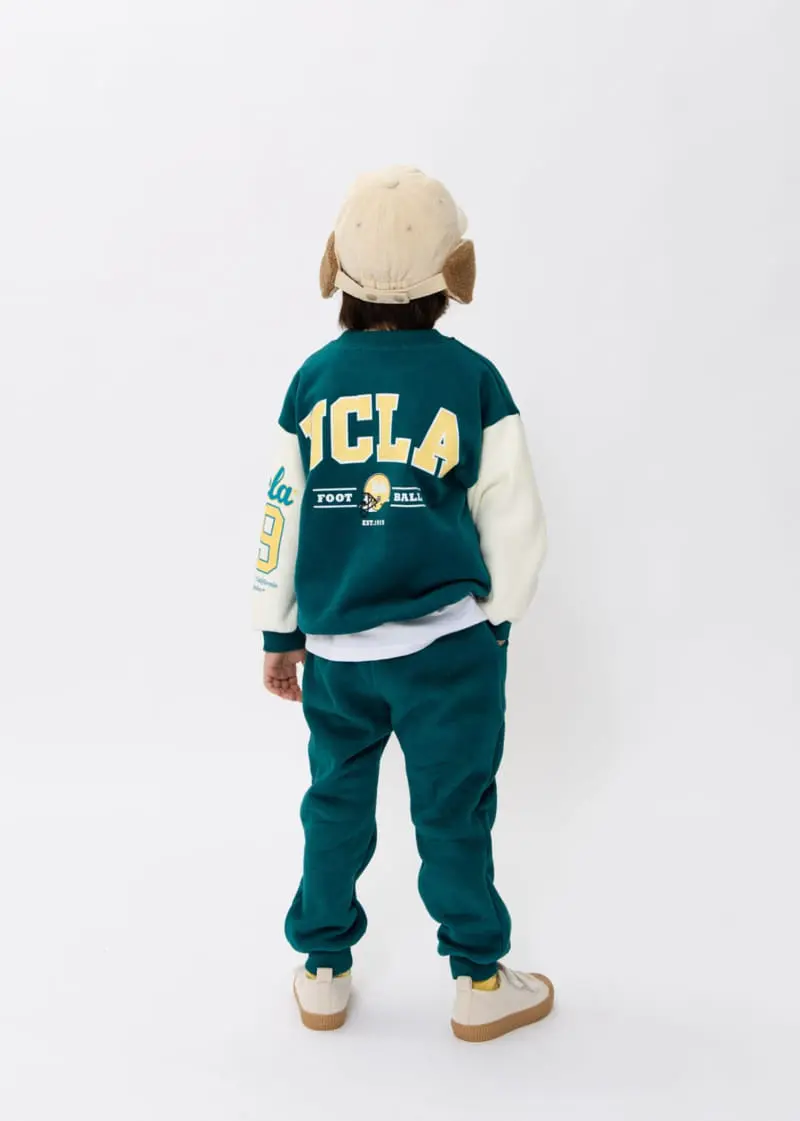 Fashion King - Korean Children Fashion - #discoveringself - UCLA Top Bottom Set - 4