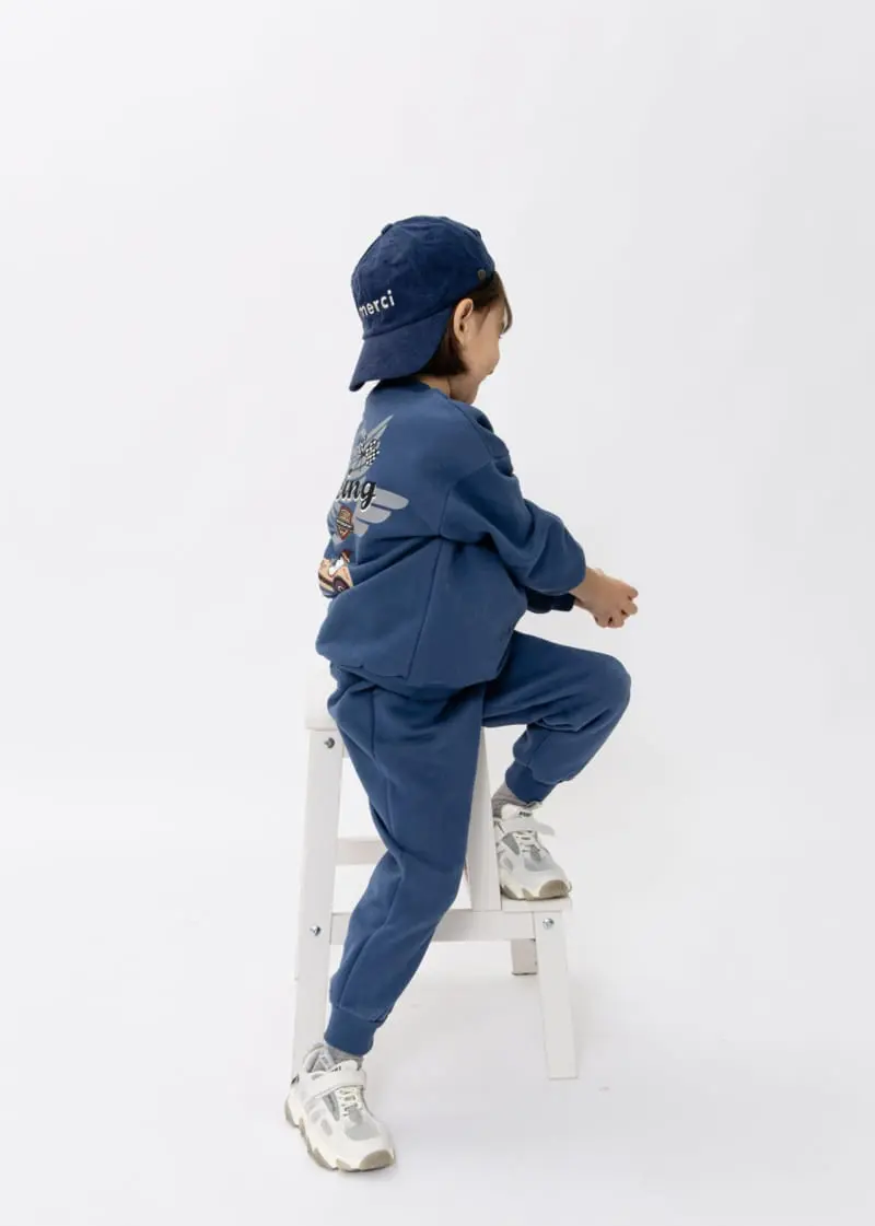 Fashion King - Korean Children Fashion - #kidsshorts - Turtleneck Lacing Top Bottom Set - 8