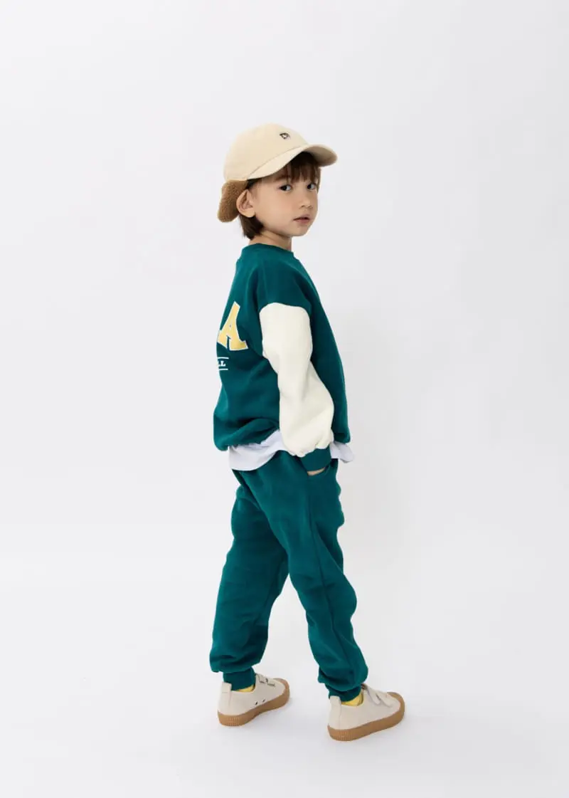 Fashion King - Korean Children Fashion - #kidsshorts - UCLA Top Bottom Set - 5