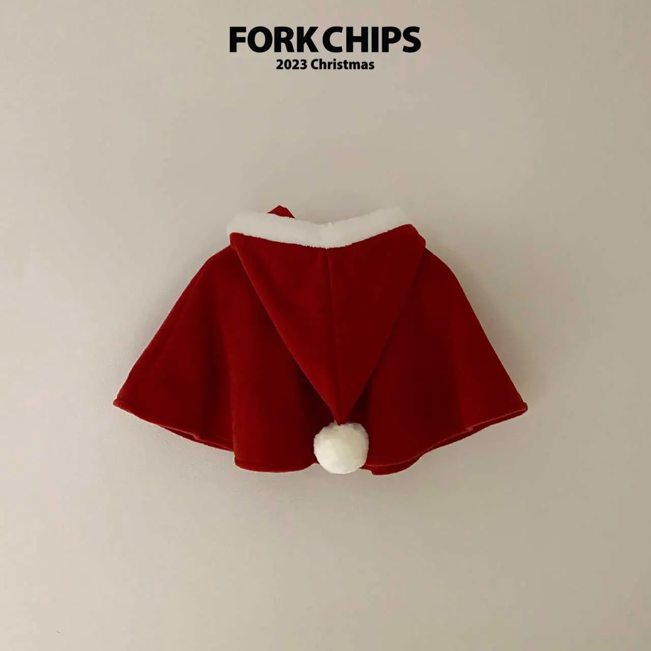 Fork Chips - Korean Baby Fashion - #babygirlfashion - Santa Cape