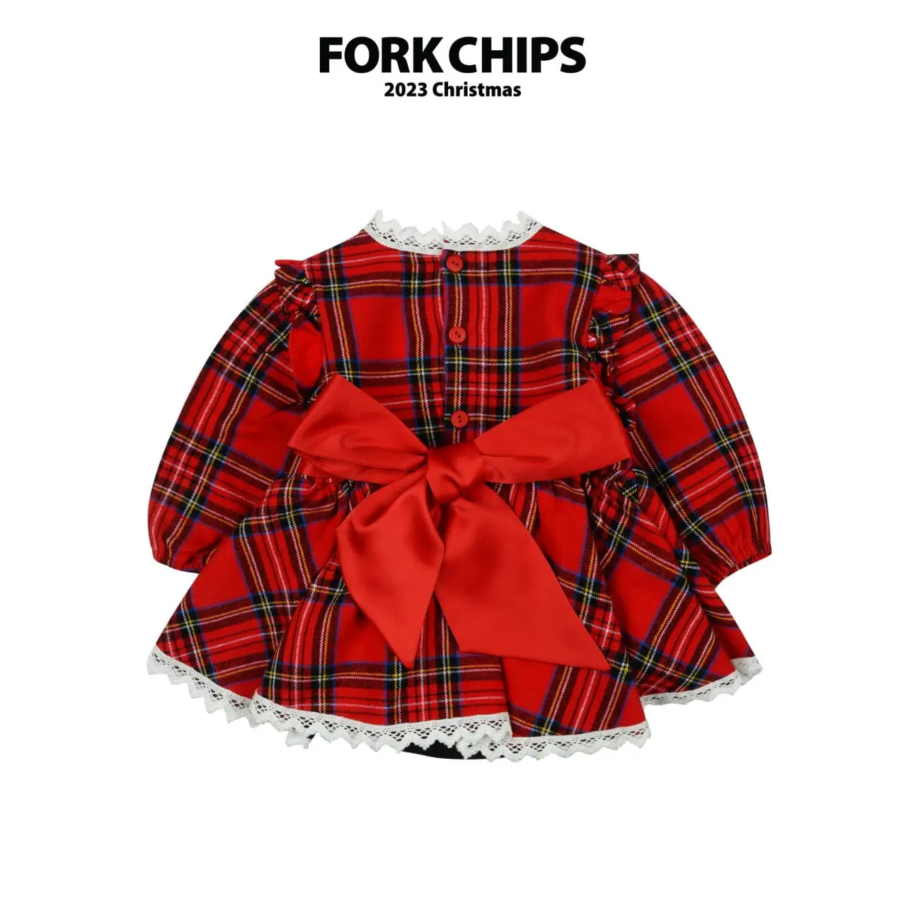 Fork Chips - Korean Baby Fashion - #babyoninstagram - Check Present Body Suit