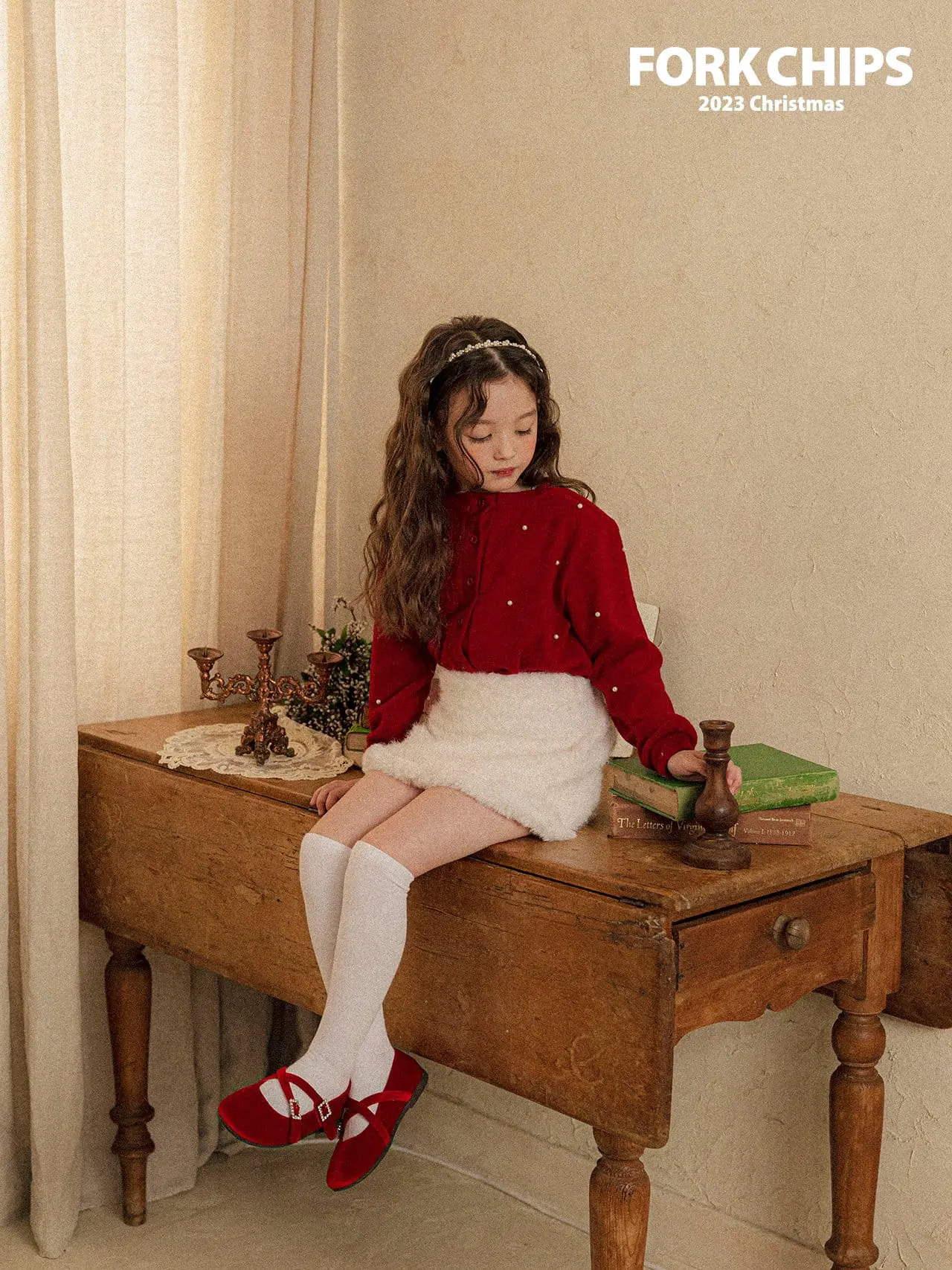 Fork Chips - Korean Children Fashion - #childofig - Holiday Cardigan - 7