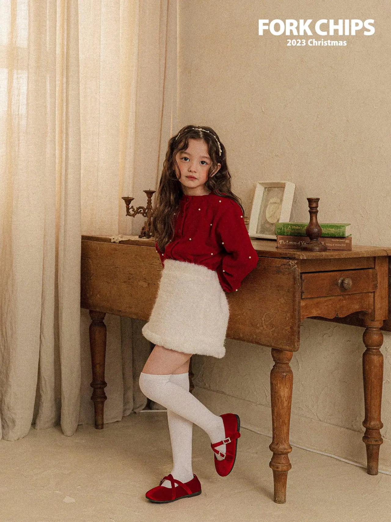 Fork Chips - Korean Children Fashion - #discoveringself - Holiday Cardigan - 10