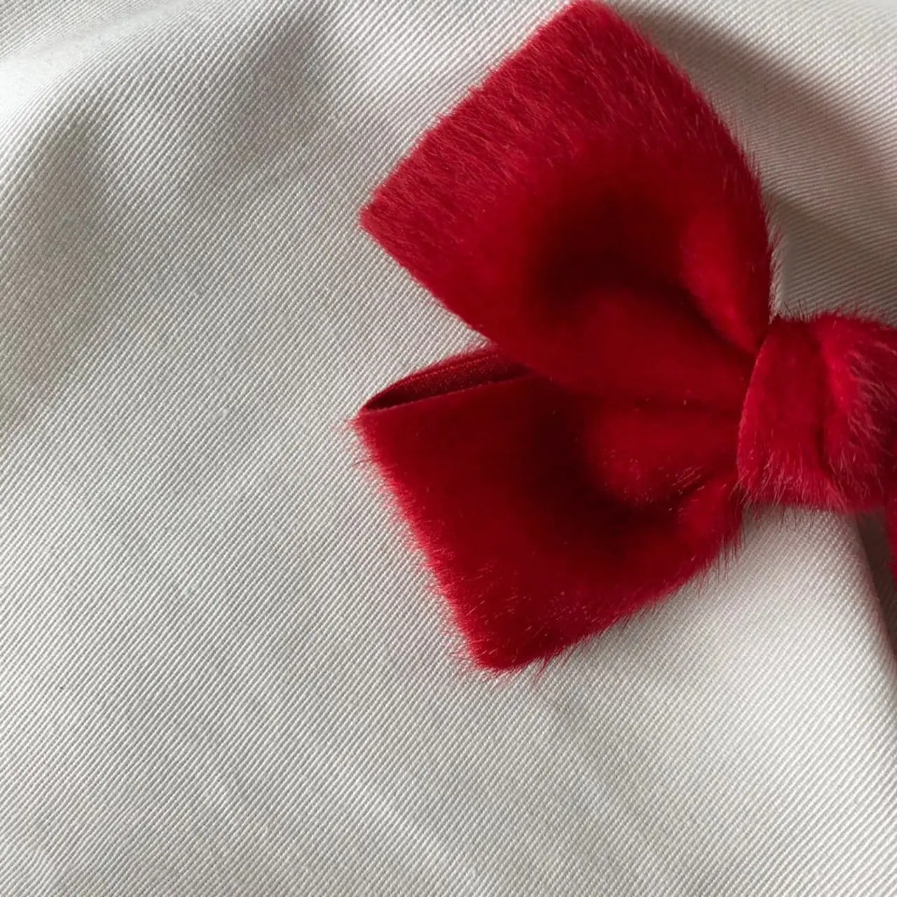 Fork Chips - Korean Children Fashion - #discoveringself - Snow White Ribbon Pin - 2