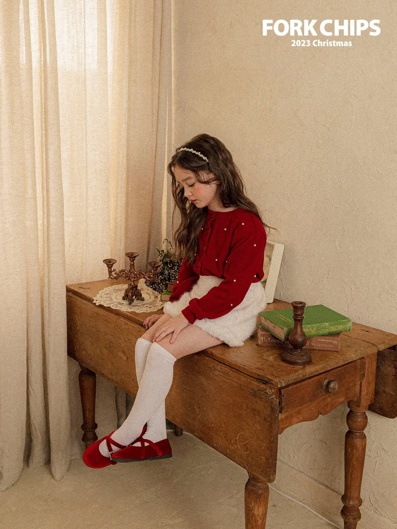 Fork Chips - Korean Children Fashion - #kidsstore - Whiteness Skirt - 12