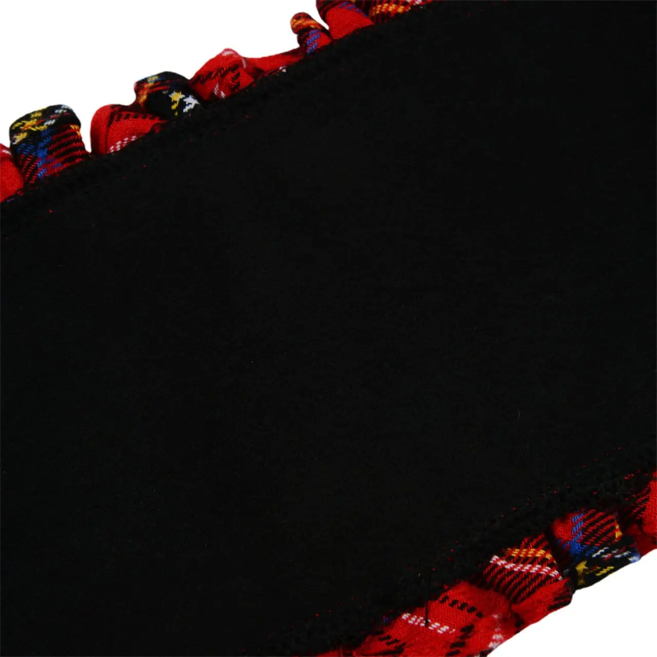 Fork Chips - Korean Children Fashion - #kidzfashiontrend - Check Frill Hair Band - 2