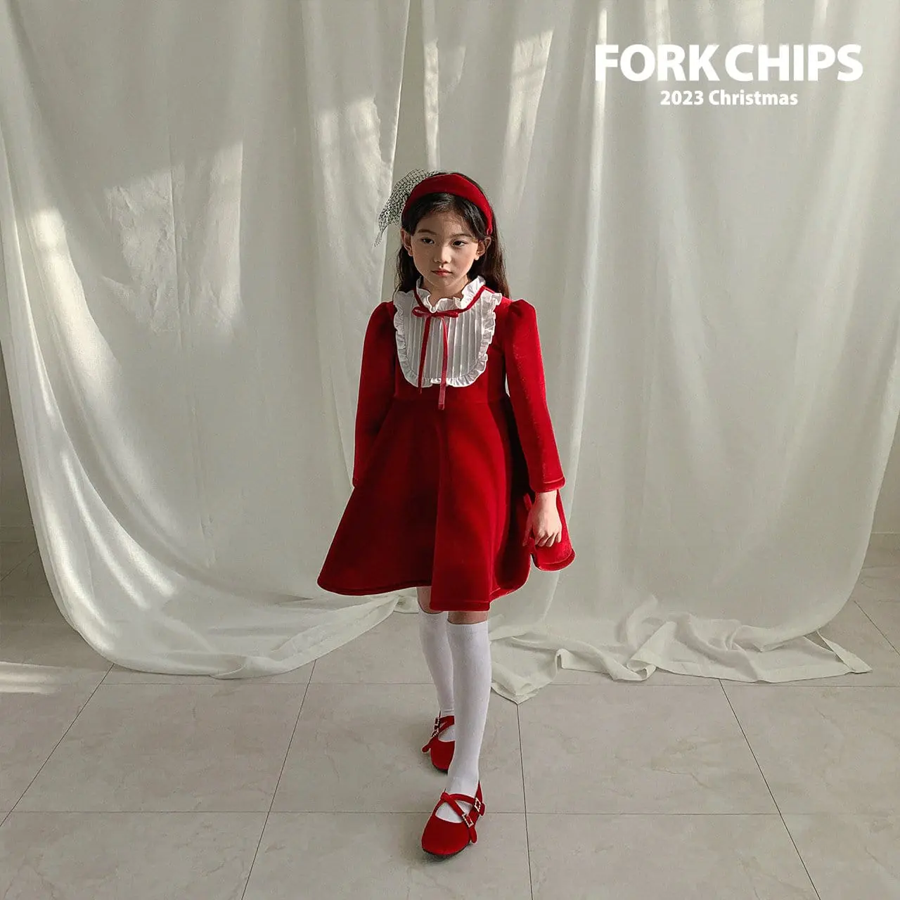 Fork Chips - Korean Children Fashion - #magicofchildhood - Sofia One-Piece - 8