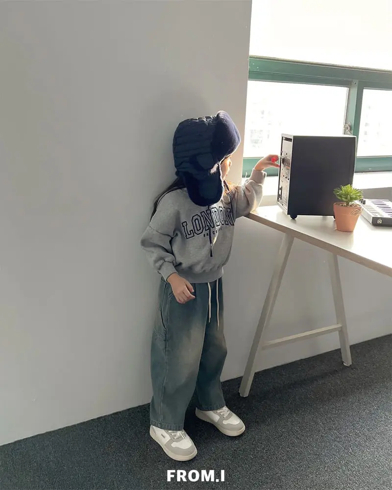 From I - Korean Children Fashion - #Kfashion4kids - London Sweatshirt - 5