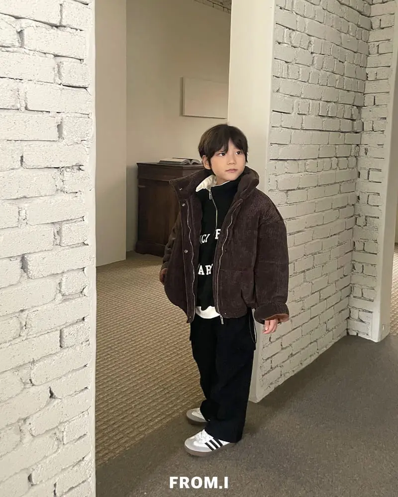 From I - Korean Children Fashion - #kidsshorts - Half Zip-up Sweatshirt - 11