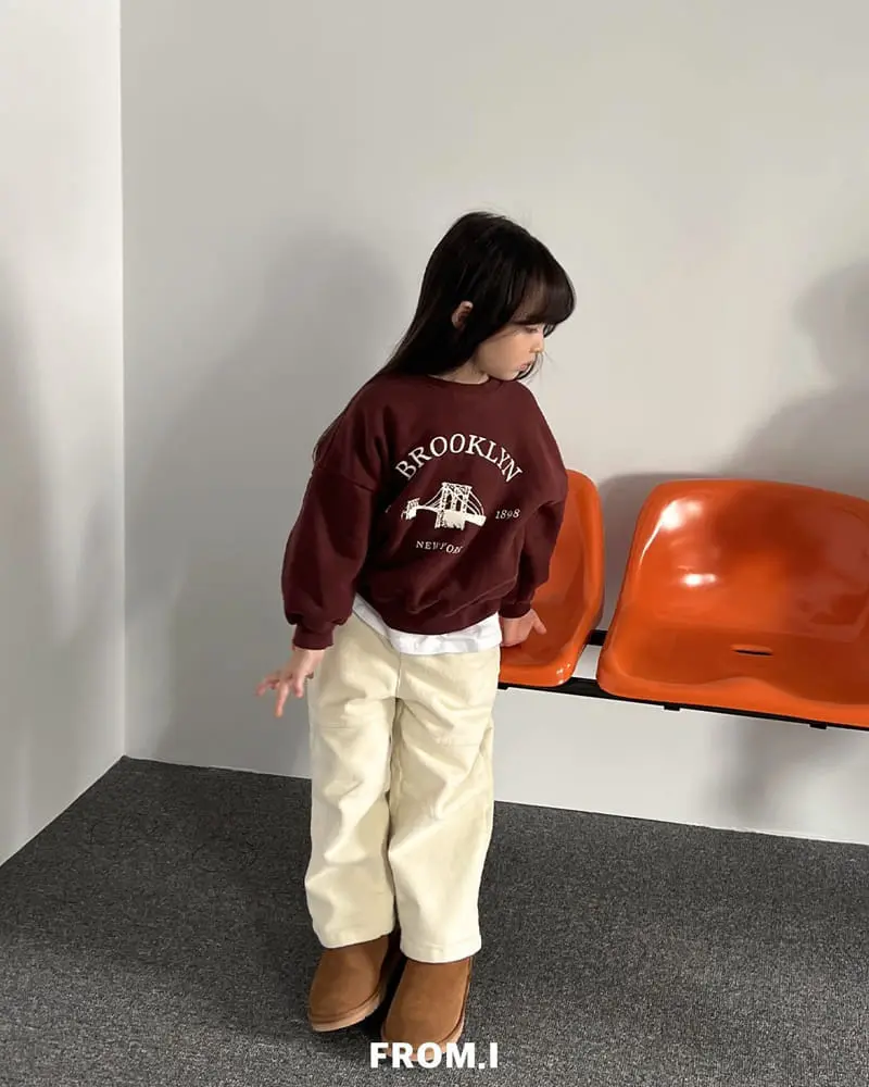 From I - Korean Children Fashion - #kidsshorts - Brooklyn Sweatshirt - 6