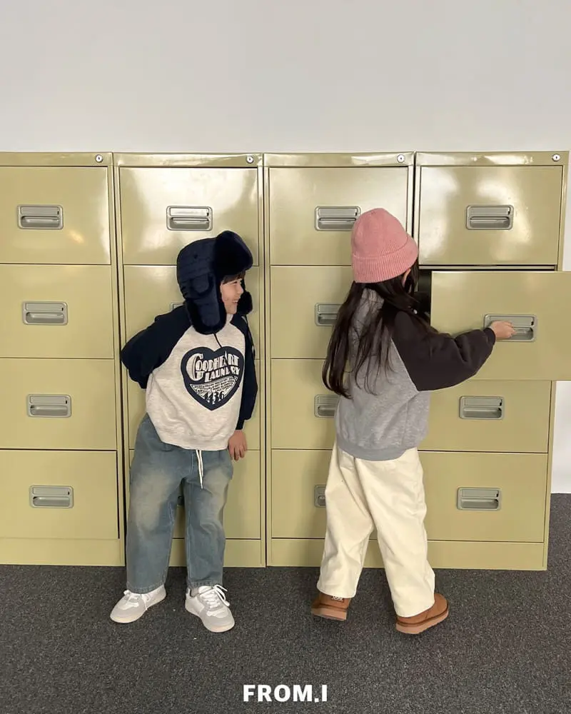 From I - Korean Children Fashion - #kidzfashiontrend - Heart Sweatshirt - 5