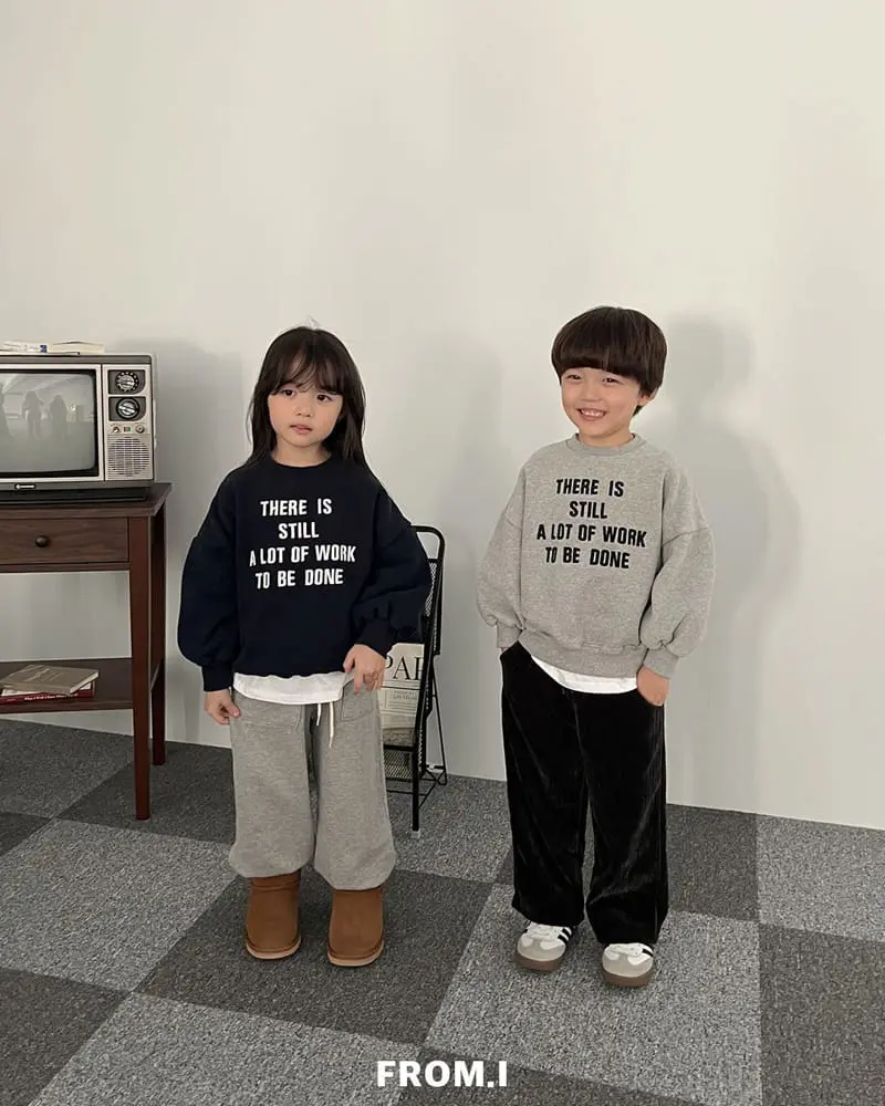From I - Korean Children Fashion - #littlefashionista - Dear Sweatshirt - 5