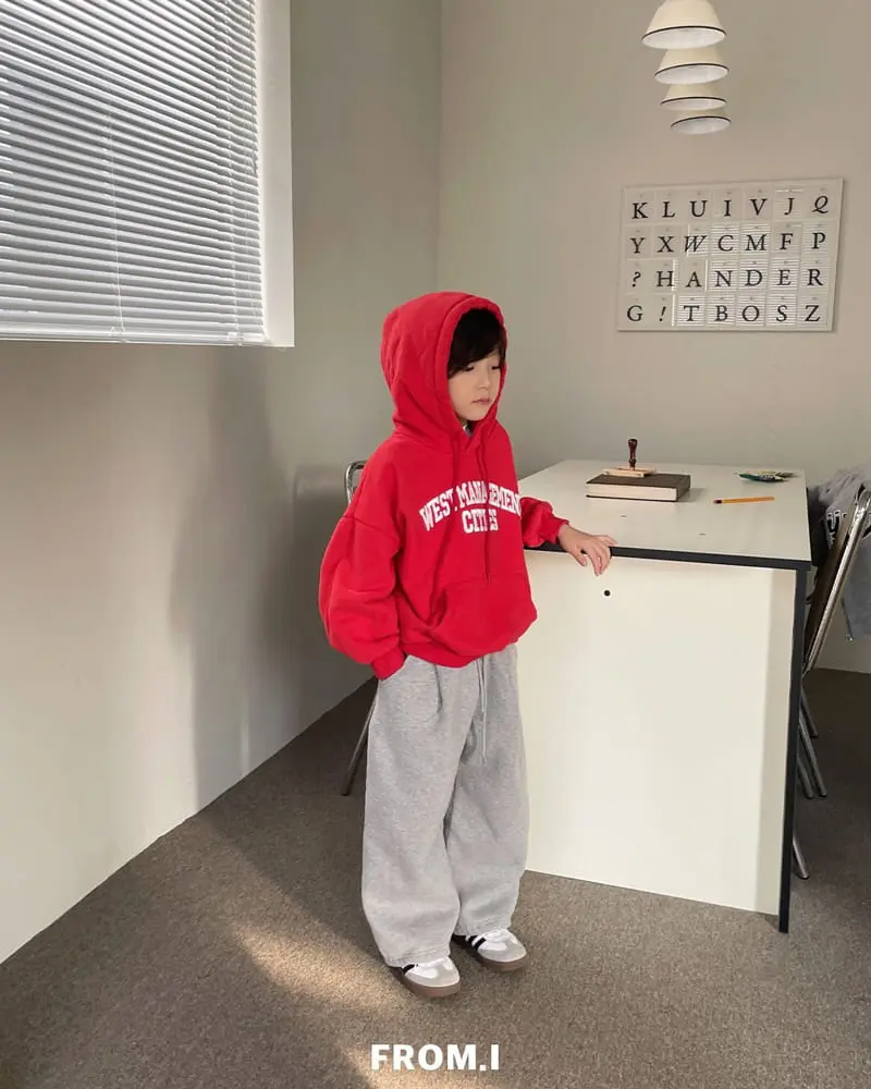 From I - Korean Children Fashion - #littlefashionista - West Fleece Hoody Tee - 4