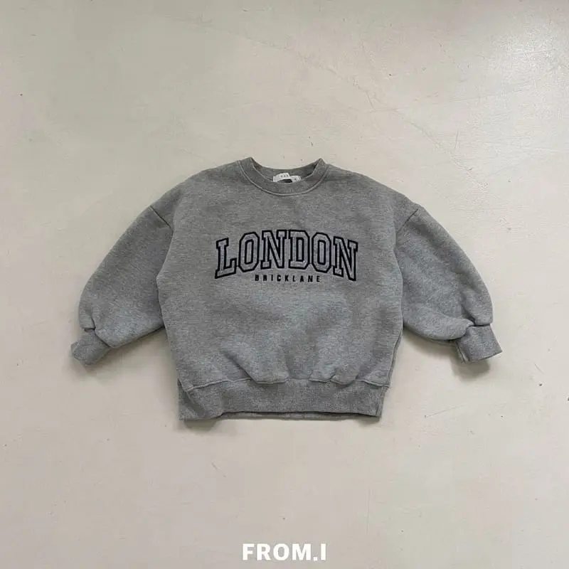 From I - Korean Children Fashion - #prettylittlegirls - London Sweatshirt - 9