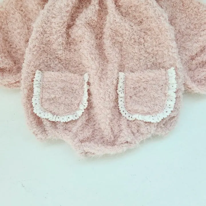 From J - Korean Baby Fashion - #babygirlfashion - Cotton Candy Bodysuit with Bonnet - 11