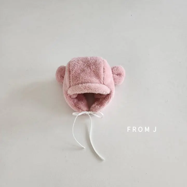 From J - Korean Baby Fashion - #babygirlfashion - Ears Fluffy Hat - 3