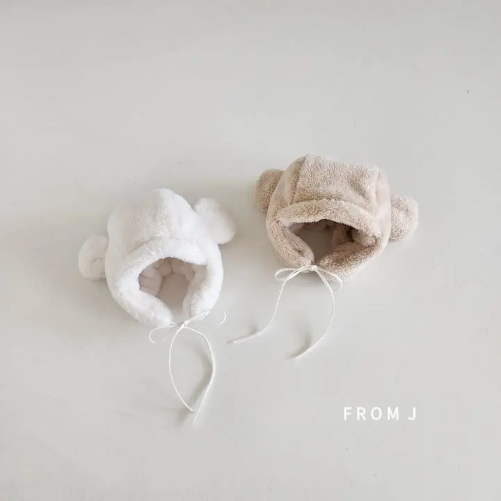 From J - Korean Baby Fashion - #babygirlfashion - Ears Fluffy Hat - 4
