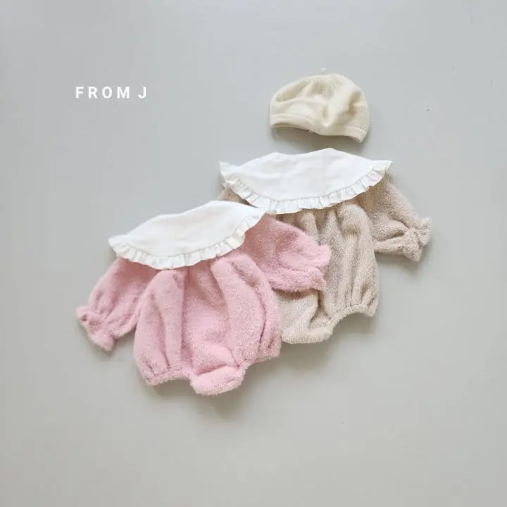From J - Korean Baby Fashion - #babywear - Cozy Collar Bodysuit