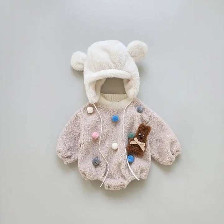 From J - Korean Baby Fashion - #onlinebabyboutique - Cozy Bell Bodysuit - 6