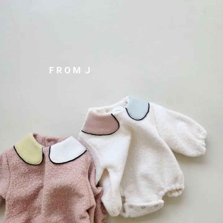 From J - Korean Baby Fashion - #smilingbaby - Poodle Color Bodysuit
