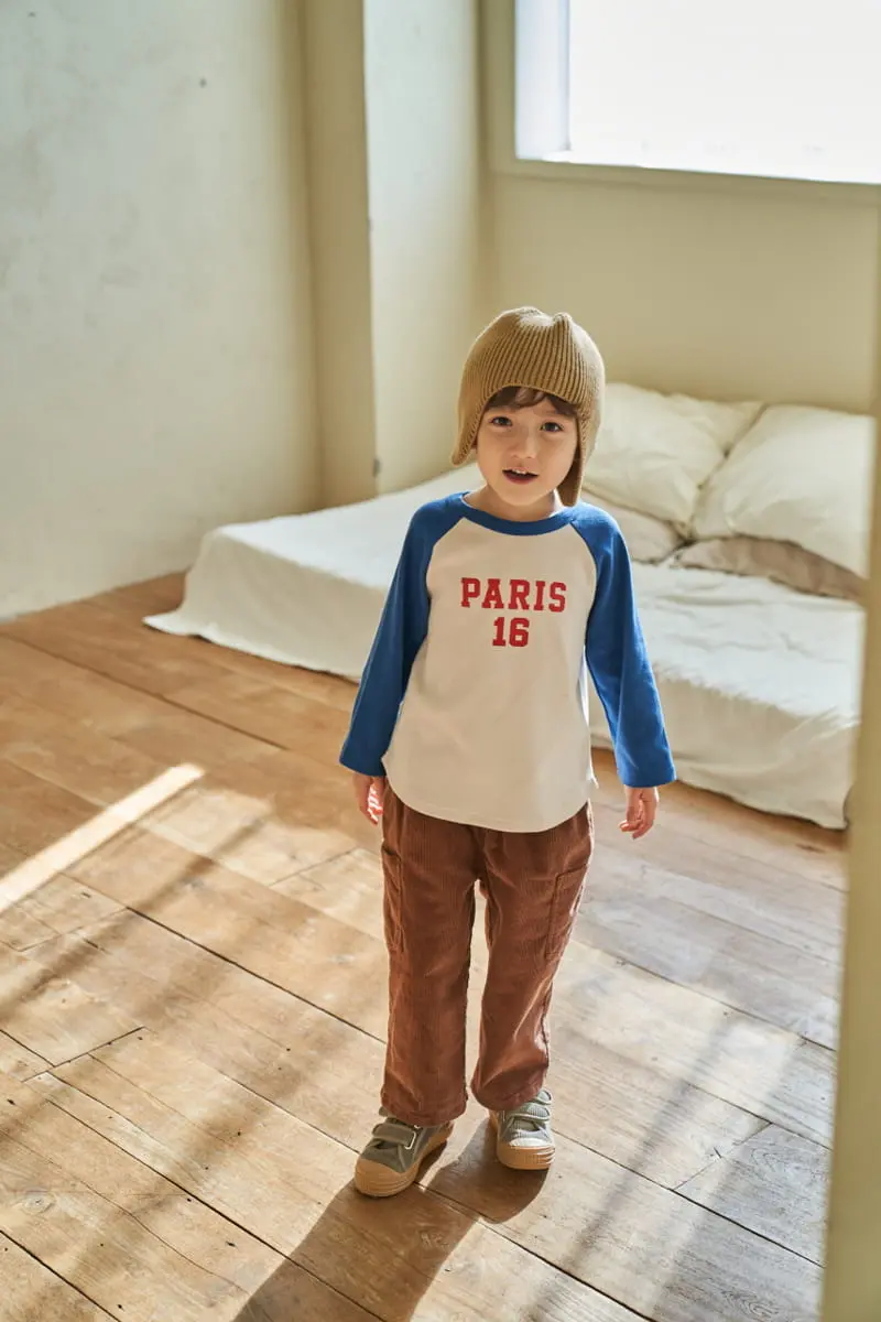 Green Tomato - Korean Children Fashion - #Kfashion4kids - Paris Raglan Tee
