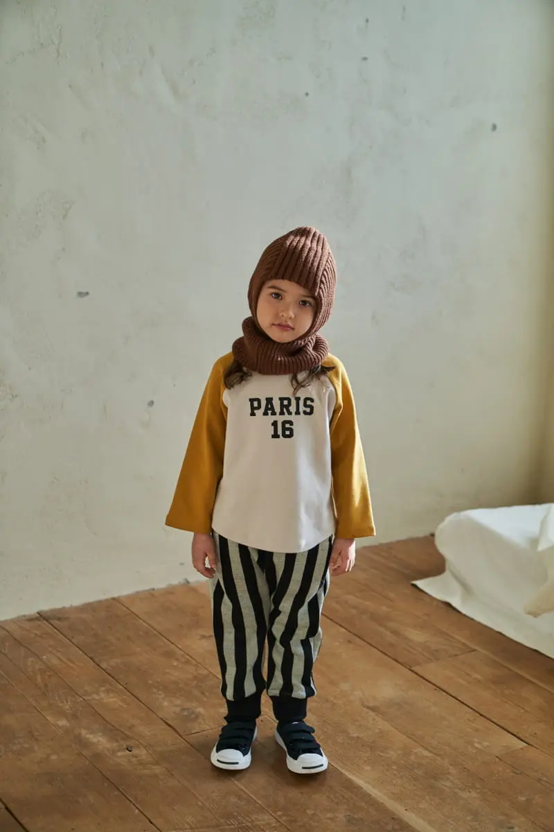 Green Tomato - Korean Children Fashion - #childofig - Paris Raglan Tee - 9