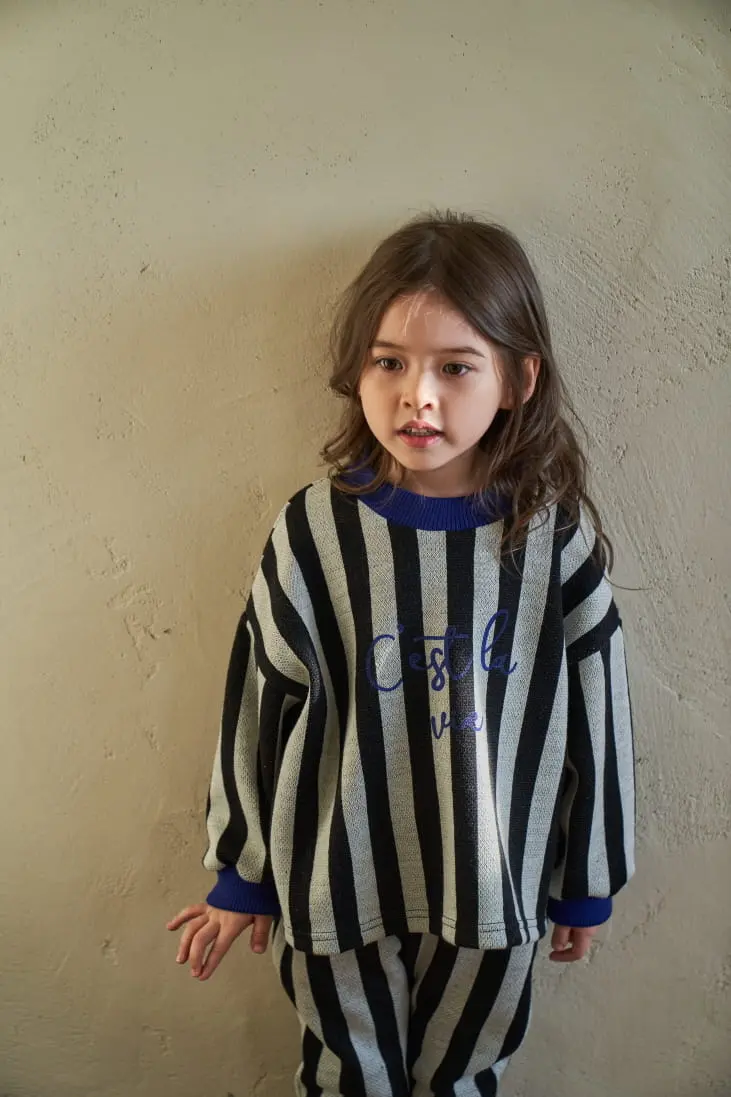 Green Tomato - Korean Children Fashion - #childofig - St Jacquard Tee - 10