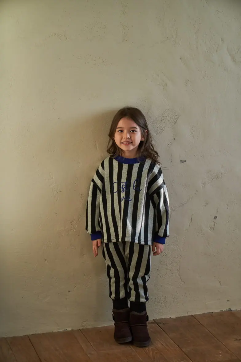 Green Tomato - Korean Children Fashion - #childofig - St Jacquard Tee - 9
