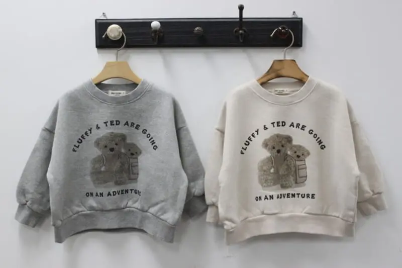 Green Tomato - Korean Children Fashion - #childrensboutique - Teddy Tee - 9